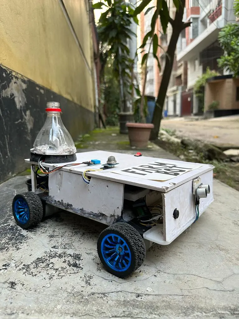 Working on IoT agricultural robot