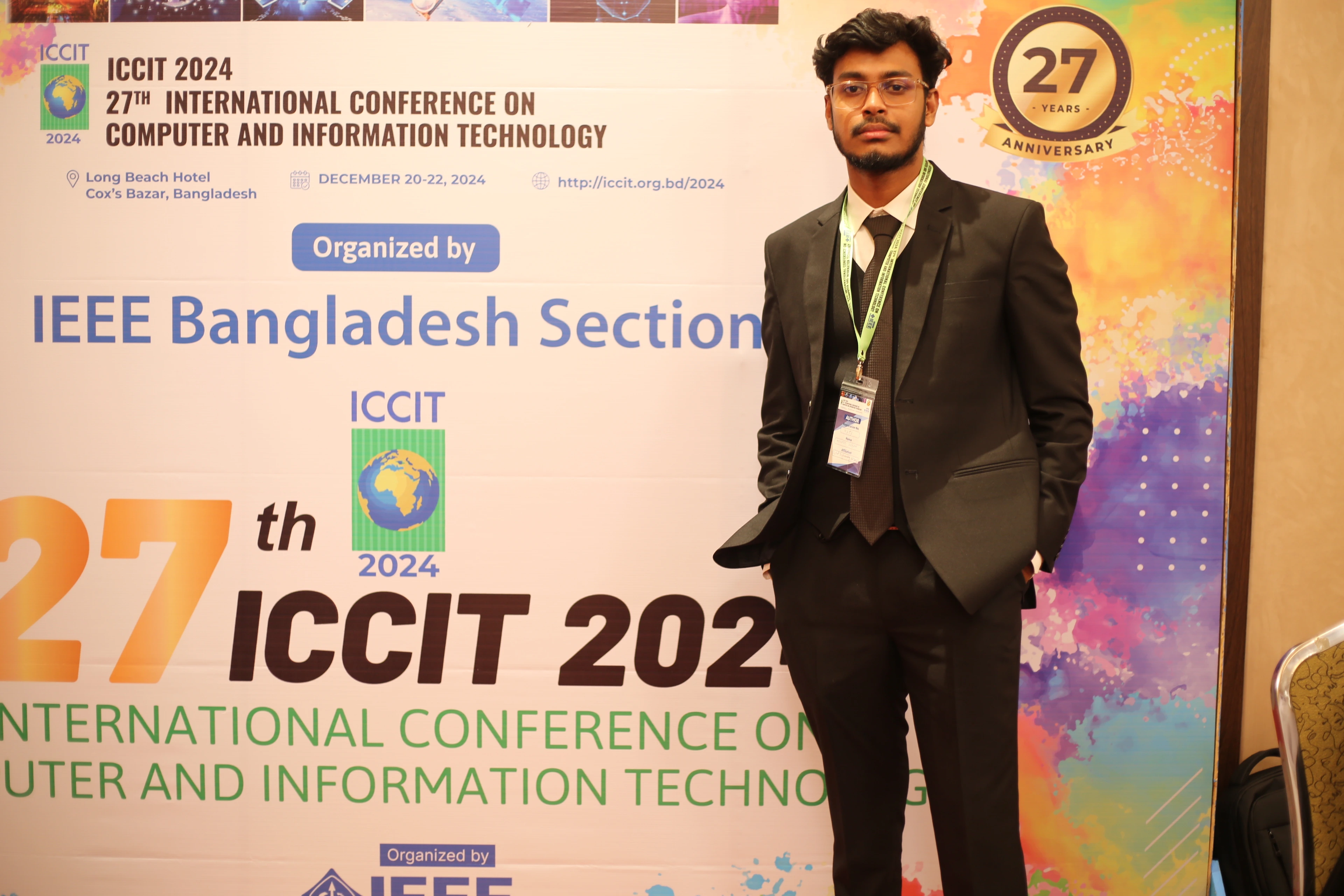 ICCIT 2024 conference attendance