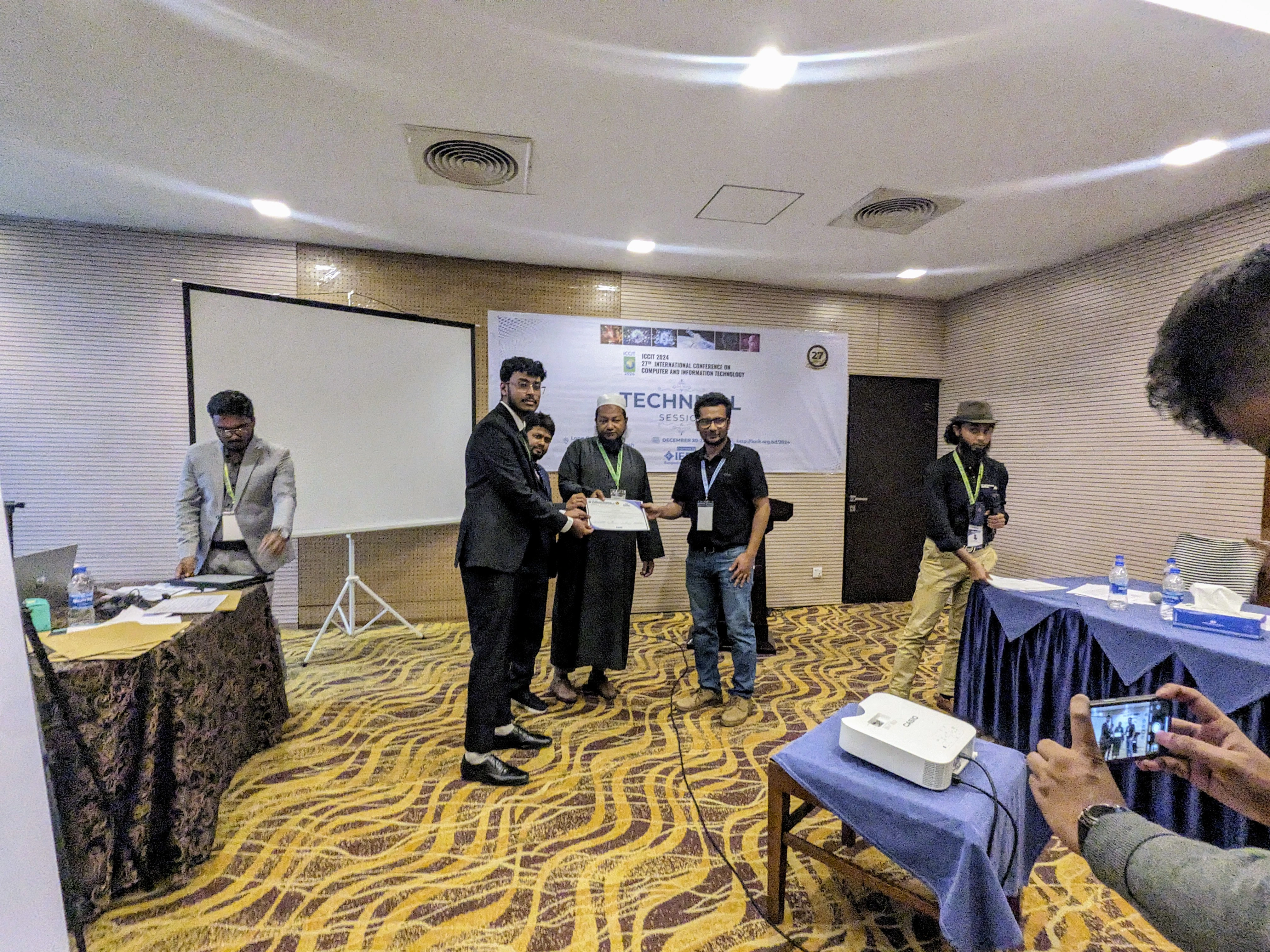 Conference presentation at ICCIT 2024